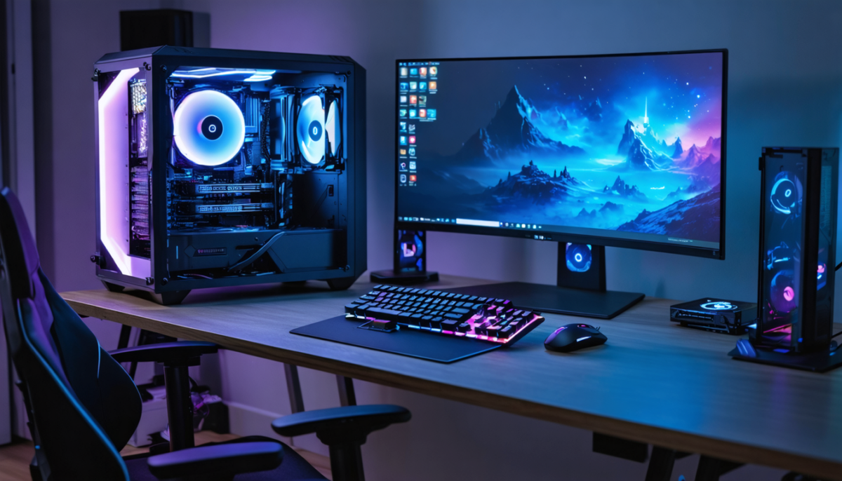 découvrez la configuration pc gamer à 1200€ idéale pour une immersion totale dans vos jeux préférés. performance optimale et meilleur rapport qualité-prix garantis.