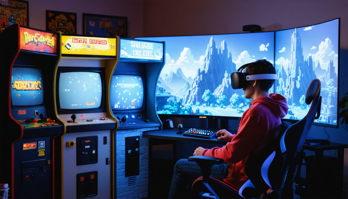 découvrez l'évolution passionnante du jeu vidéo, explorant l'immersion captivante et les innovations technologiques qui redéfinissent l'expérience ludique.