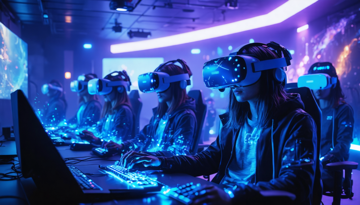 découvrez comment les jeux vidéo et la réalité virtuelle transforment l'expérience de jeu, offrant une immersion inédite et révolutionnant l'avenir du gaming.